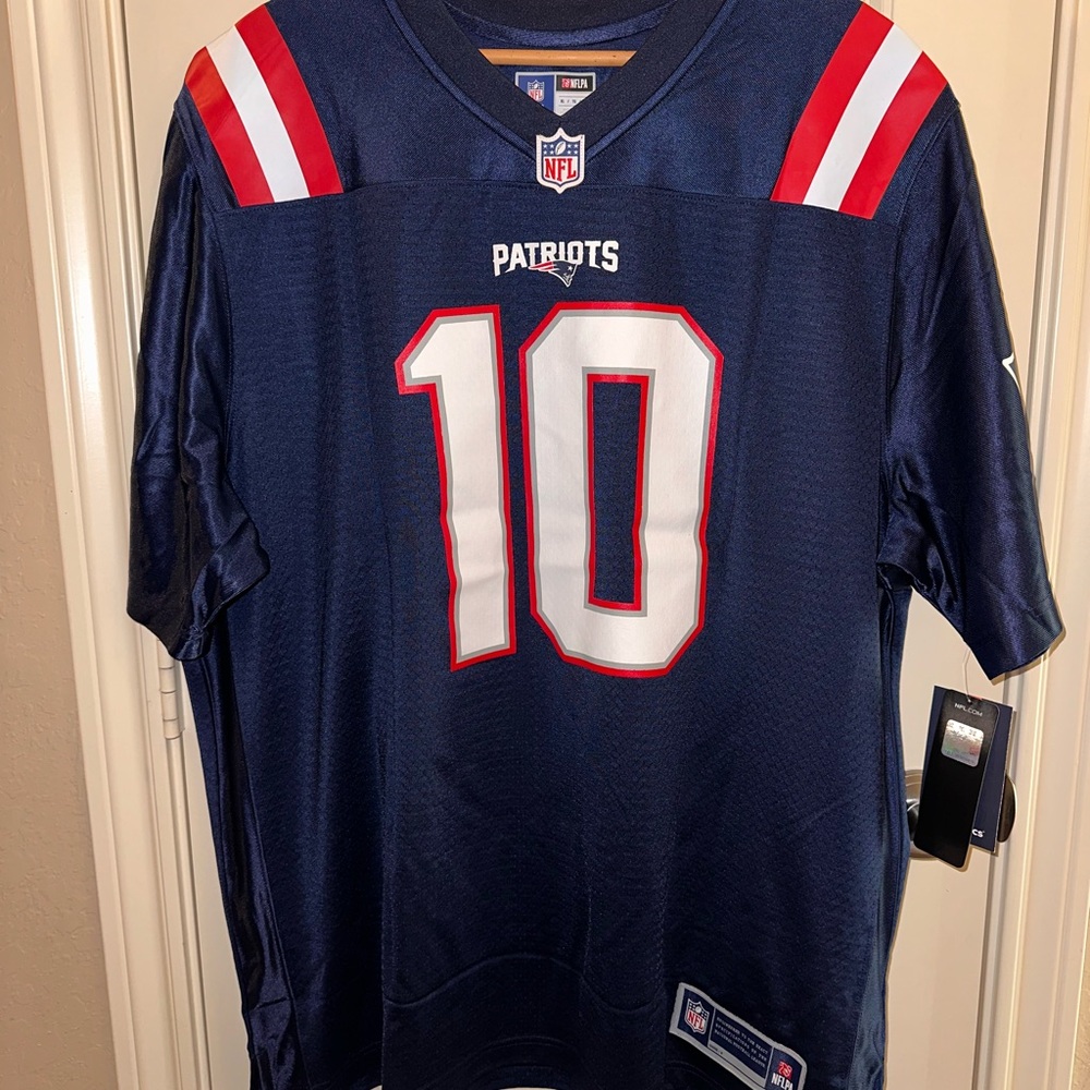 NFL Blue and Red Men's Jersey
